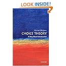 Choice Theory: A Very Short Introduction