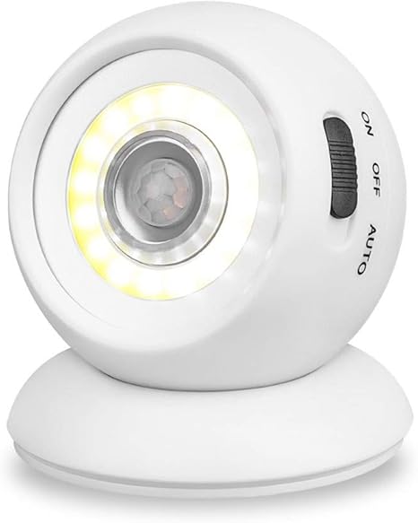 Kabelloser Led Strahler Batterie Bewegungssensor 360 Drehbar Sensor Led Licht Wandleuchte Fur Innenwand Garten Patio Halle Led Strahler Mit Bewegungsmelder Amazon De Auto