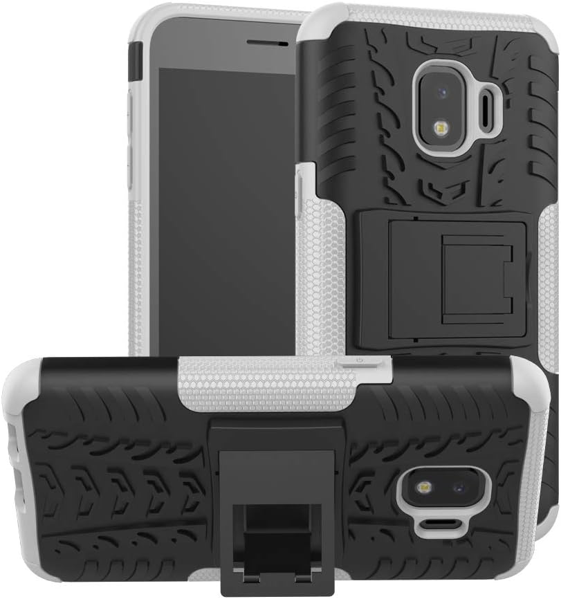 Galaxy J2 core/J2 Dash/J2 Pure/J260 case, UZER Shockproof Dual Layer Rugged Rubber Hybrid Hard/Soft Impact Armor Defender Full Body Protective Case with Kickstand for Samsung Galaxy J2 Core 2018 5.0"