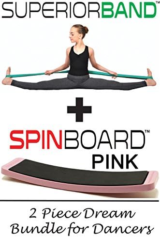 SUPERIORBAND + SPINBOARD = Ballet Dancers Dream Bundle for Stretch and Turns