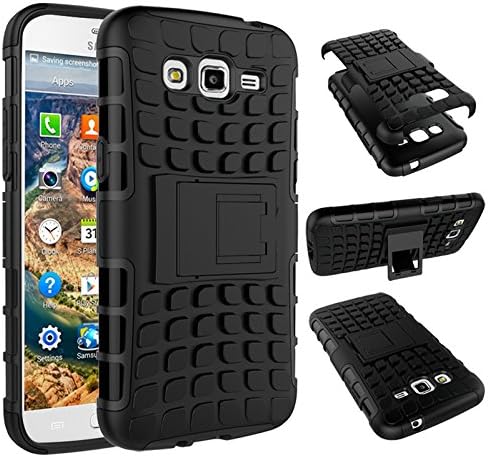CASSIEY for Samsung Galaxy Grand Back Case Cover (Black)