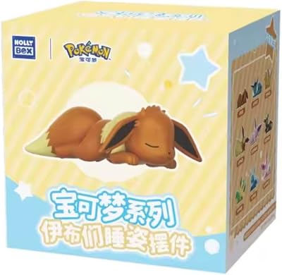 Pokémon Eeveelution Sleeping Figure Blind Box Collectible 9x9 cm 15+