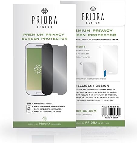 Priora Design Samsung Galaxy S3 Premium Privacy Screen Protector - 1 Pack