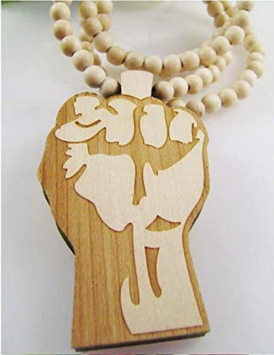 Fight the Power, Raised Fist Necklace, Pendant, Charm