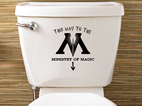 Level WC-Sticker Harry Potter inspiriert Ministry of Magic