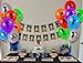 Gaming Birthday Party Balloons With Assorted Colored Latex For Birthday Party Supplies Decoration, Kids Double-side Design 12 Inches 60 Count