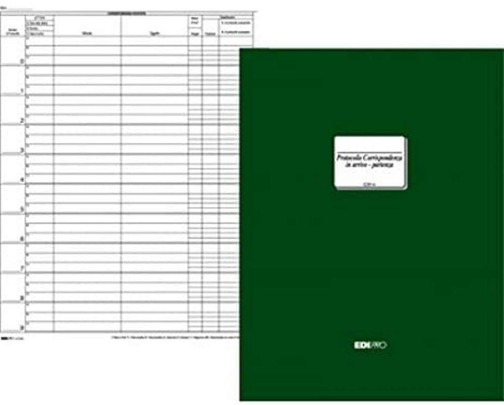 Edipro E2799 Register Protocol Correspondence on Arrival 96 Pages F.to 31 x 24.5