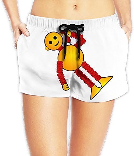 Miss Robot Slim Fit Beach Shorts