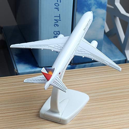 Marrsto 16Cm Philippines Boeing 777 Plane Model Alloy Aircraft Model B777 Aviation Model Philippines Airbus Airplane Model Stand Crafts