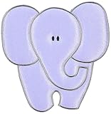 Wrights Especially Baby Iron-On Appliques-Grey Elephant 4