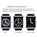 LEMFO GT08 Bluetooth Smart Watch SIM TF Card Phone Smartwatch Notification Reminder Wristwatch for Android (Black)
