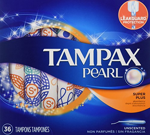 Tampax Pearl Tampons - Super Plus - 36 ct