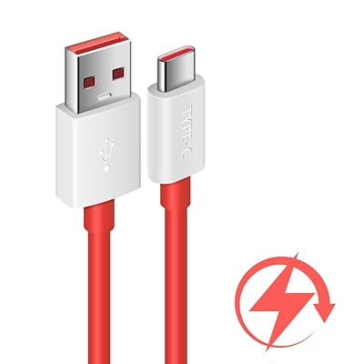 Dash Charge Cable Replacement for OnePlus 7, COOYA 5V 4A Warp Charging Cable for OnePlus 7 Pro 8 7T USB Type C Cable, 6FT Long USB C Cable Dash Charging for OnePlus 6T/ 6, OnePlus 5T/ 5, OnePlus 3/ 3T