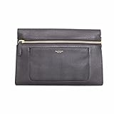 Isaac Mizrahi Designer Handbags: Leather Janna Clutch Wallet / Evening Bag (See More Colors)