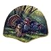 Walnut Hollow Country Turkey Fan Mount & Display Kit, Oak with Spring Strut Image