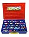 Lego-Compatible Fun For Life Organizer Case with Building Plate(Green / Blue)- Fun for Life is Pefect Lego Compatible Storage Case Fits up to Approx 1000 Lego Parts