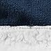 PetAmi Waterproof Dog Blanket for Medium Large Dog Puppy Cat Throw for Couch Cover Leakproof Protection, Sherpa Fleece, Reversible Soft Washable 60x40 Navy Blue