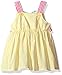 Nannette Baby Girls' 2 Piece Woven Top with Applique and Bike Short Set