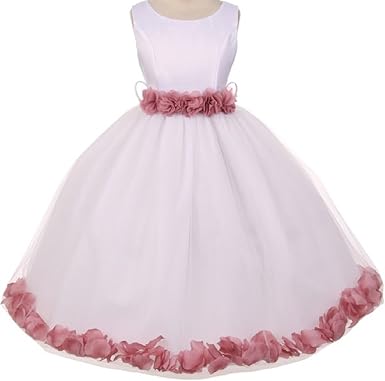 amazon little girl wedding dress
