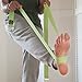 Yoga Strap: 100% Cotton, Chromed Rings, 1.5