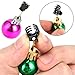 Beard Ornaments, 12pc Colorful Beard Ornaments Christmas Facial Hair Baubles Clips for Men Holiday Decoration