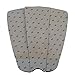 Ho Stevie! Premium Surfboard Traction Pad [Choose Color] 3 Piece, Full Size, Maximum Grip, 3M Adhesive, for Surfing or Skimboarding (Aqua with White Palm Trees)