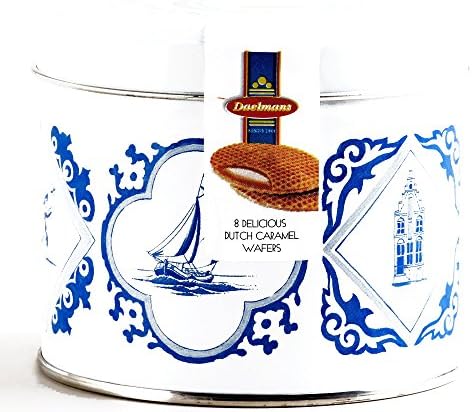 Daelmans Dutch Caramel Wafers Tin (5 Items Per Order)
