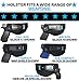 Neoprene IWB Inside The Waistband Handgun/Pistol Holster With Mag Pouch Bundle | Gun For Concealed Carry, Universal | Fits: S&W M&P Shield, Glock 17 19 26 27 42 43, Sig Sauer, Ruger LC9/LCP, & More
