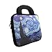 E - Living 7-8.4 Inch / 8.9-9 Inch / 10.1 Inch / 11.6-12.5 Inch / 13-13.3 Inch / 14-14.1 Inch / 15-15.6 Inch Neoprene Sleeve / Case / Bag / Cover with Handle (Starry Night, 7 - 8 Inch)