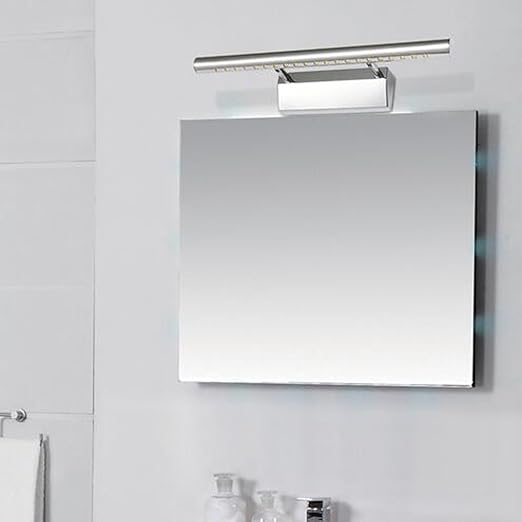 Led Spiegel Frontleuchte Modern Minimalistischen Bad Spiegel Schrank Lampe Wand Lampe Make Up Spiegel Grosse 55 11cm Amazon De Beleuchtung