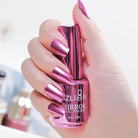 Amazon ネイルポリッシュ Florrita 魅力 女性ネイル 18ml ミラー