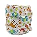 LukLoy Women's Adults Cloth Diapers for Incontinence Care Protective Underwear -Dual Opening Pocket Washable Adjustable Reusable Leakfree (Multicolor1)
