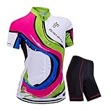 ZEROBIKE Women's Short Sleeve Cycling Jersey Jacket Cycling Shirt Quick Dry Breathable Mountain Clothing Bike Top