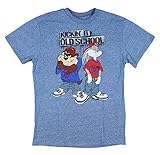 Looney Tunes Kickin' It Old School Bugs Bunny Taz Graphic T-Shirt