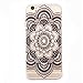 iPhone 6 Case, LUOLNH Henna Full Mandala tribal dream catcher mayan aztec Hard Plastic Clear Case Silicone Skin Cover for Apple Iphone 6 4.7 inch Screen