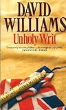 Front cover for the book Unholy Writ by David Williams