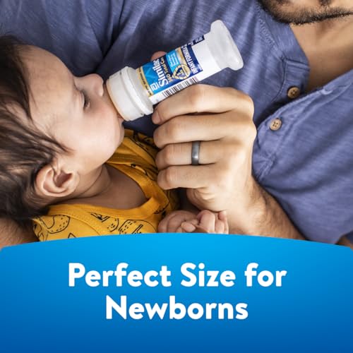 SIMILAC 360 TOTAL CARE INFANT FORMULA, HAS 5 HMO PREBIOTICS, OUR CLOSEST PREBIOTIC BLEND TO BREAST MILK, NON-GMO,‡ BABY FORMULA, READY TO FEED, 2-FL-OZ BOTTLE, PACK OF 12