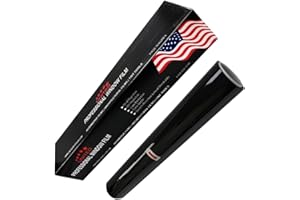 HIDNY United Window Tint Universal Black 5% VLT 24" in x 100'Ft Standard Dyed 1Ply Film Black Color - Privacy Window Tint for Car, Home, Blocks UV/IR Rays, Reduce Heat & Glare - Adhesive Window Film