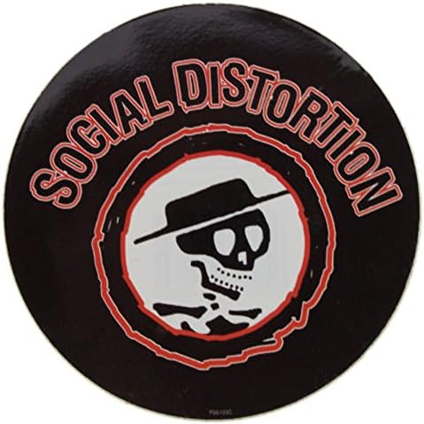 Social Distortion vinyl STICKER official