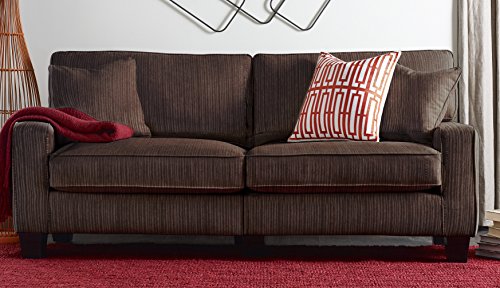 Serta RTA Palisades Collection 78" Sofa in Riverfront Brown