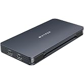 HyperDrive Next 10 Port Business Class USB C Docking Station for PC/Mac/Chromebook, Pro-Grade 2X File Transfer w/ 10Gbps, 3X Fast Photo/Video Transfer w/SD 4.0, Charges w/ 100W PD Power