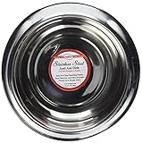 OmniPet Anti-Ant No Tip Dog/Cat Dish, Small, Silver