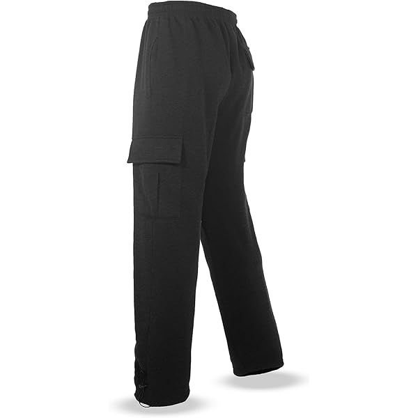 Amazon.com: Winter Tex Mens Long Cargo Pants Sweatpants Truck