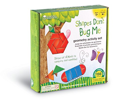 Learning Resources Shapes - Don't Bug Me - Geometry Activity Set