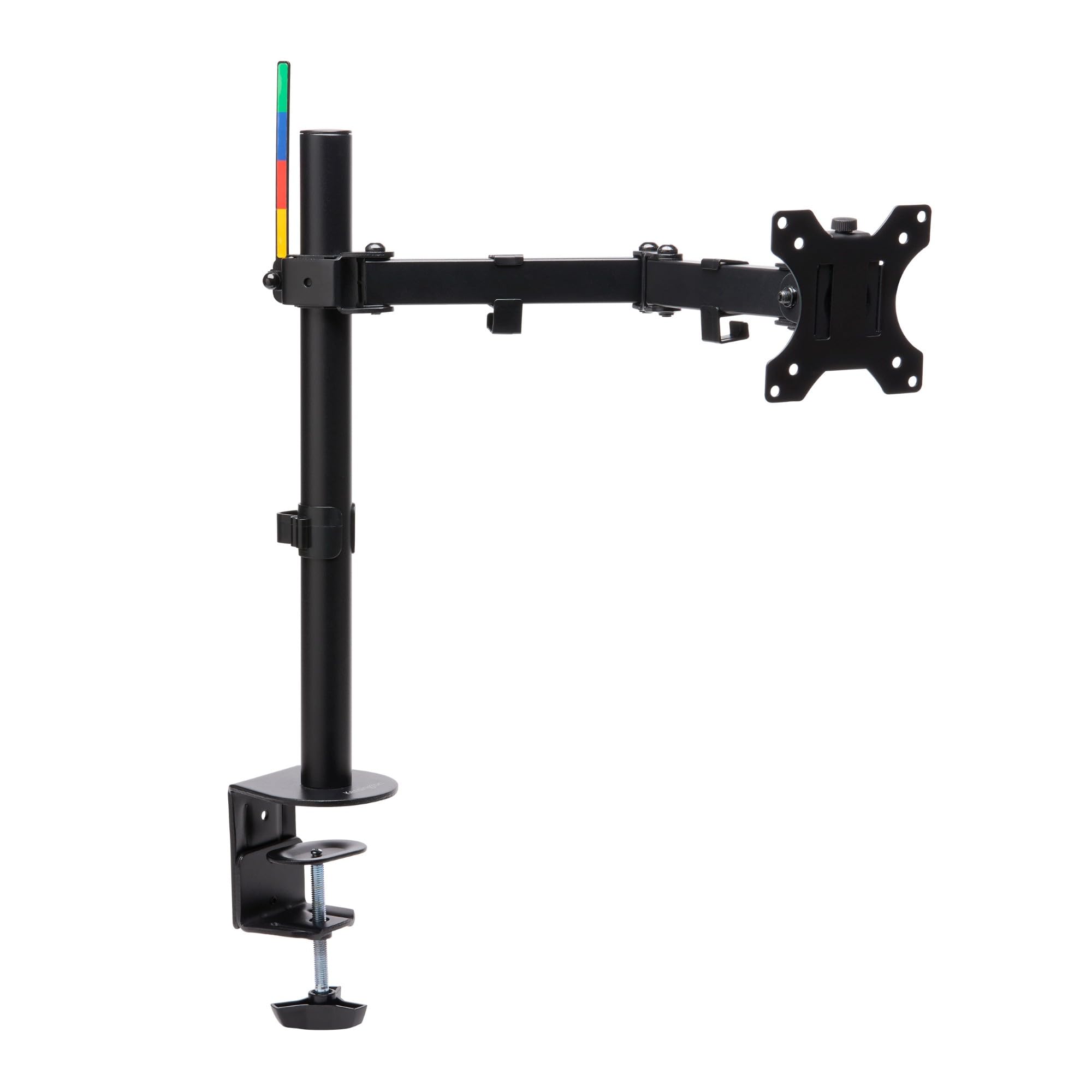 Kensington K55408WW SmartFit Ergo Single Monitor Arm - Black, Long