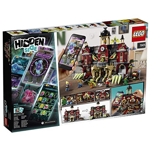 LEGO 70425 Hidden Side Newbury's spukende Schule Kinderspielzeug, Augmented Reality Funktionen – Bild 7