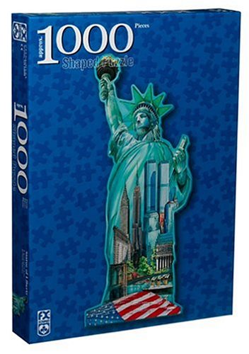 1000pc. Statue of Liberty Shaped Puzzle