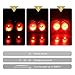 INTEY Tail Light USB Rechargeable, Red Bike Lights, Light Sensor & Intelligent Detection, 6 Modes