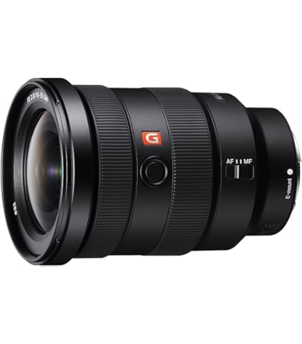 Sony SEL1635GM FE 16-35 mm F2.8 GM Wide-Angle Zoom Lens - Black