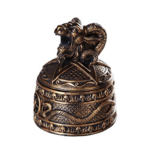 Baphomet Horned Incense Burner Box